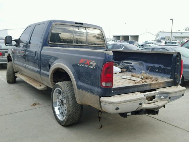 1FTSW21P06EB78839 - 2006 FORD F250 SUPER BLACK photo 3