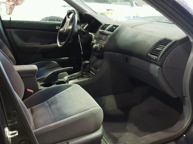 3HGCM56436G702893 - 2006 HONDA ACCORD LX BLUE photo 5