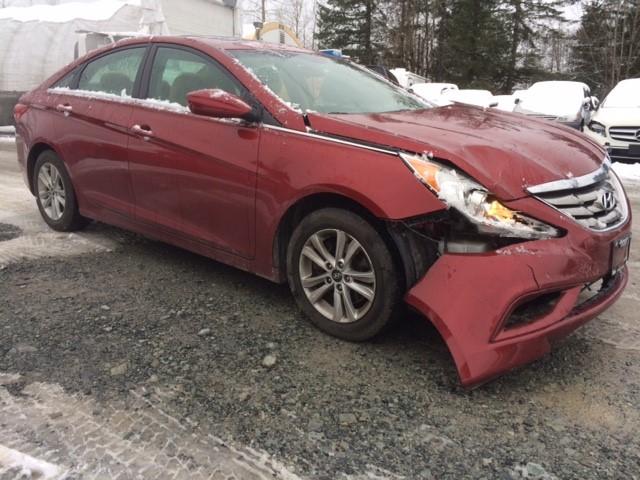 5NPEB4ACXCH324175 - 2012 HYUNDAI SONATA GLS RED photo 1