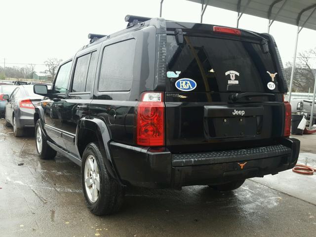 1J8HH48K07C507877 - 2007 JEEP COMMANDER 黑色 照片 3