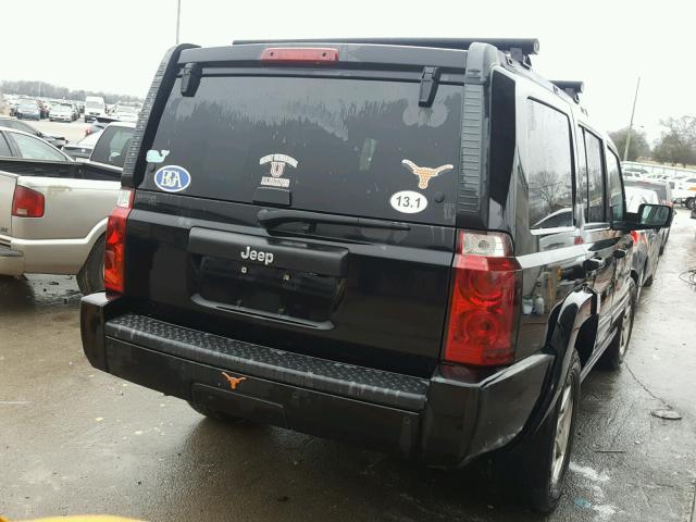 1J8HH48K07C507877 - 2007 JEEP COMMANDER 黑色 照片 4