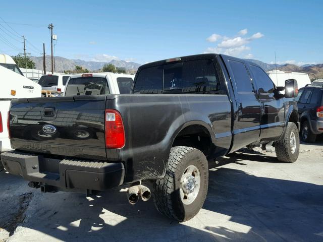 1FTSW21R39EB09455 - 2009 FORD F250 SUPER BLACK photo 4