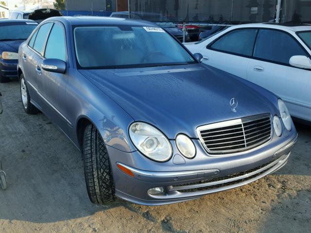 WDBUF56J06A838169 - 2006 MERCEDES-BENZ E 350 BLUE photo 1