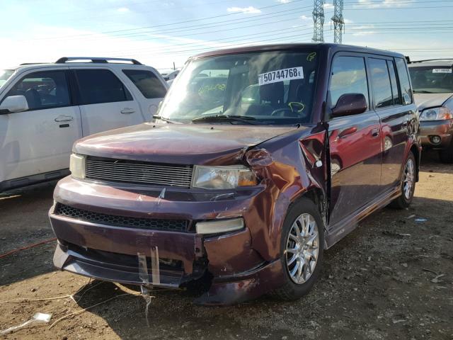 JTLKT324950177272 - 2005 TOYOTA SCION XB იასამნისფერი ფოტო 2