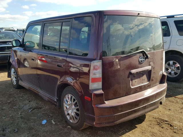 JTLKT324950177272 - 2005 TOYOTA SCION XB იასამნისფერი ფოტო 3