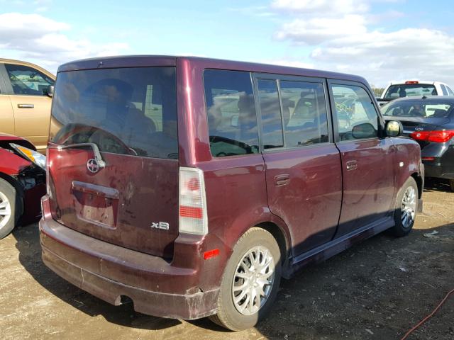 JTLKT324950177272 - 2005 TOYOTA SCION XB იასამნისფერი ფოტო 4
