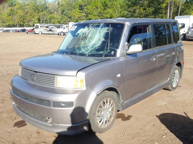 JTLKT324464078028 - 2006 TOYOTA SCION XB Gümüş foto 2