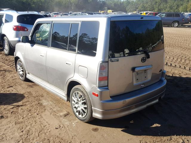 JTLKT324464078028 - 2006 TOYOTA SCION XB Gümüş foto 3