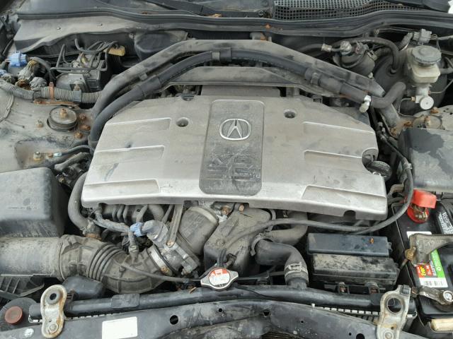 JH4KA9659YC016381 - 2000 ACURA 3.5RL BLACK photo 7