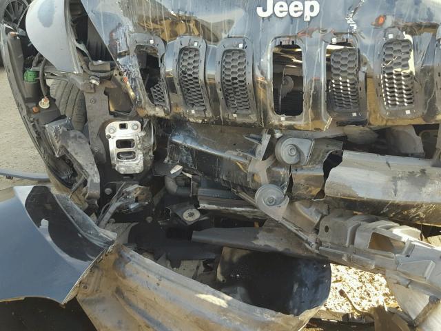 1C4PJLCB0EW225744 - 2014 JEEP CHEROKEE L BLACK photo 9