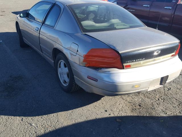2G1WW12M6W9157070 - 1998 CHEVROLET MONTE CARL ყავისფერი ფოტო 3