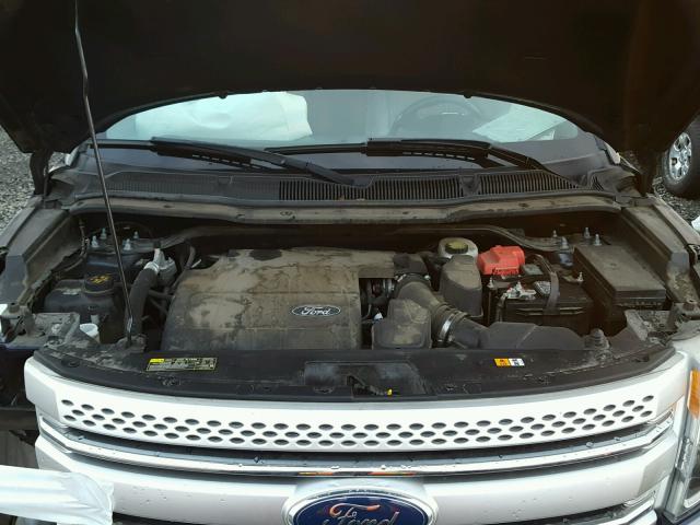 1FMHK8D88BGA93674 - 2011 FORD EXPLORER X BLUE photo 7