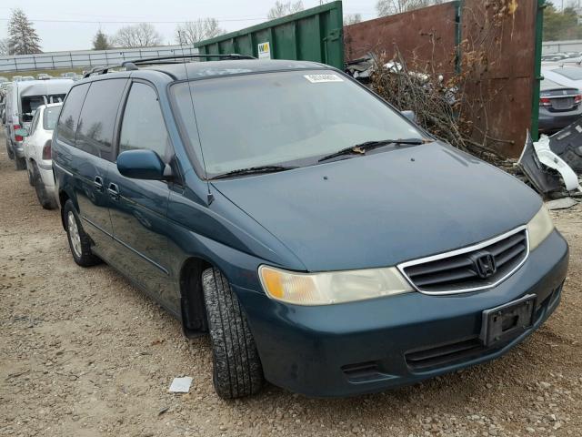 2HKRL18633H505017 - 2003 HONDA ODYSSEY EX GREEN photo 1