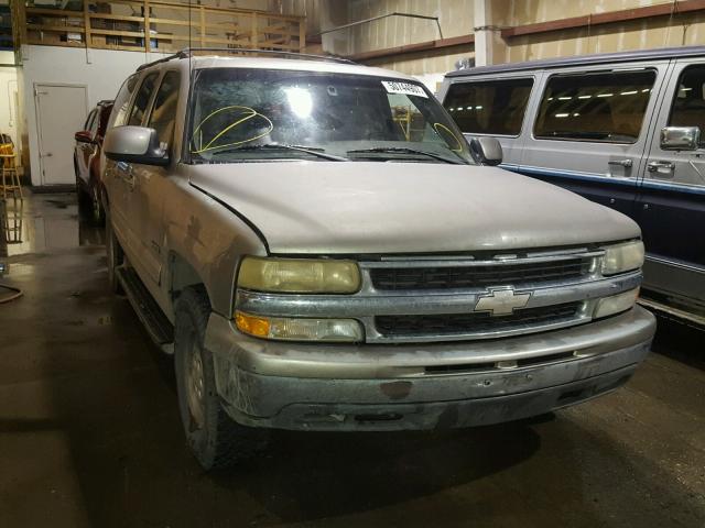 3GNEC16T3YG184496 - 2000 CHEVROLET SUBURBAN C GOLD photo 1