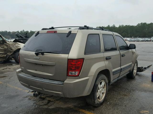 1J4GS48K96C178240 - 2006 JEEP GRAND CHER GRAY photo 4