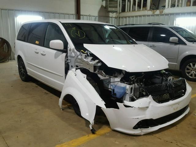 2C4RDGBG9FR751014 - 2015 DODGE GRAND CARA WHITE photo 1