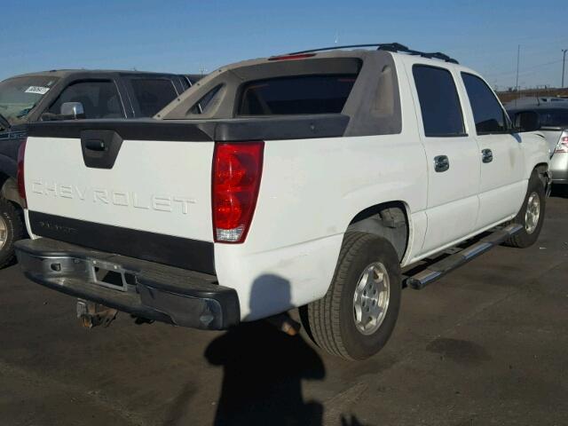 3GNEC12Z56G211527 - 2006 CHEVROLET AVALANCHE WHITE photo 4