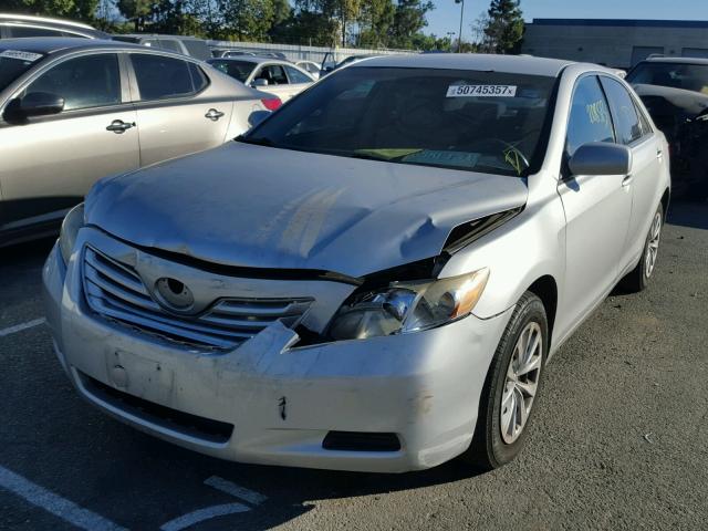 4T1BK46K47U520588 - 2007 TOYOTA CAMRY NEW SILVER photo 2