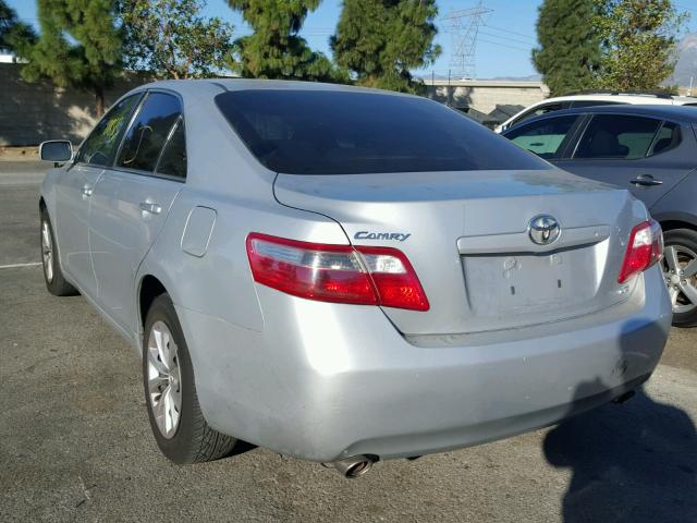 4T1BK46K47U520588 - 2007 TOYOTA CAMRY NEW SILVER photo 3