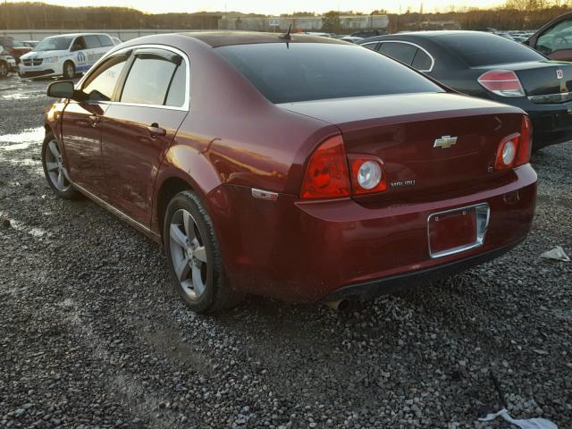 1G1ZJ57B68F161544 - 2008 CHEVROLET MALIBU 2LT RED photo 3