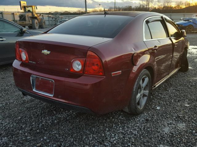 1G1ZJ57B68F161544 - 2008 CHEVROLET MALIBU 2LT RED photo 4