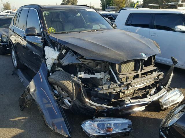 5UXKR0C59F0P13203 - 2015 BMW X5 XDRIVE3 BLACK photo 1
