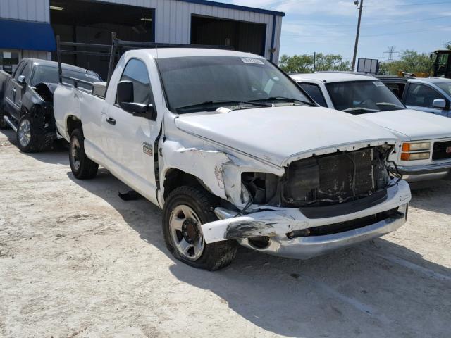 3D7KR26C97G724552 - 2007 DODGE RAM 2500 S ყვითელი ფოტო 1