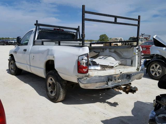 3D7KR26C97G724552 - 2007 DODGE RAM 2500 S ყვითელი ფოტო 3