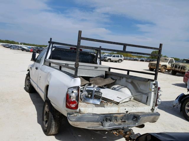 3D7KR26C97G724552 - 2007 DODGE RAM 2500 S ყვითელი ფოტო 6