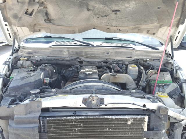 3D7KR26C97G724552 - 2007 DODGE RAM 2500 S ყვითელი ფოტო 7