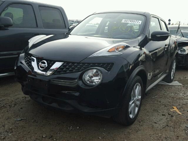 JN8AF5MR6FT512723 - 2015 NISSAN JUKE S BLACK photo 2