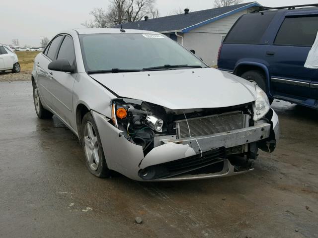 1G2ZG57N884191483 - 2008 PONTIAC G6 BASE SILVER photo 1