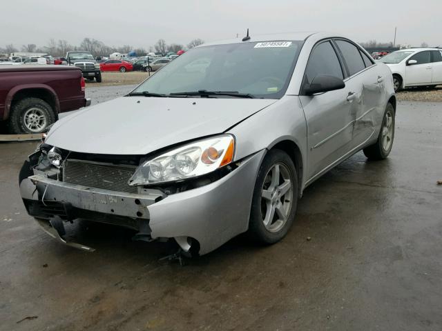 1G2ZG57N884191483 - 2008 PONTIAC G6 BASE SILVER photo 2