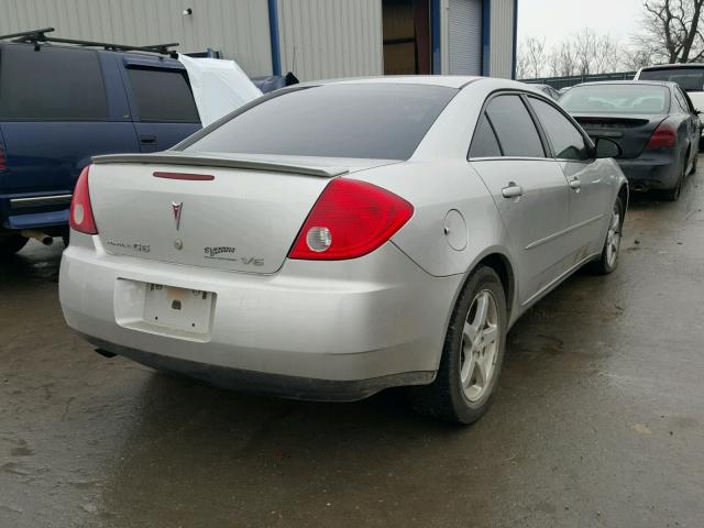 1G2ZG57N884191483 - 2008 PONTIAC G6 BASE SILVER photo 4