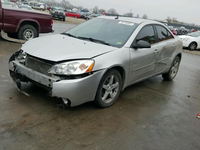 1G2ZG57N884191483 - 2008 PONTIAC G6 BASE SILVER photo 9