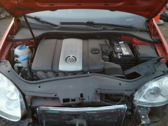 WVWDA71K58W167292 - 2008 VOLKSWAGEN RABBIT RED photo 7