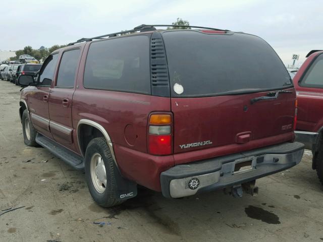 1GKFK16Z63J141819 - 2003 GMC YUKON XL K MAROON photo 3