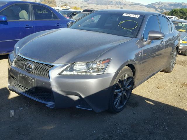 JTHBE1BL9E5039590 - 2014 LEXUS GS 350 GRAY photo 2