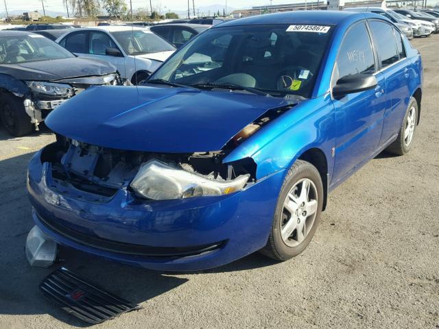 1G8AJ55F26Z100417 - 2006 SATURN ION LEVEL ლურჯი ფოტო 2