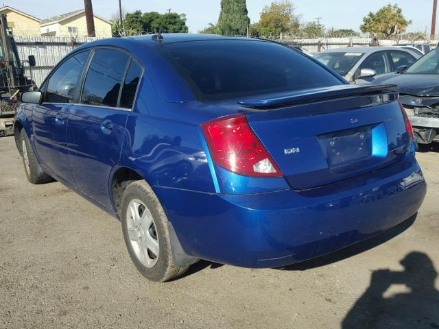 1G8AJ55F26Z100417 - 2006 SATURN ION LEVEL ლურჯი ფოტო 3