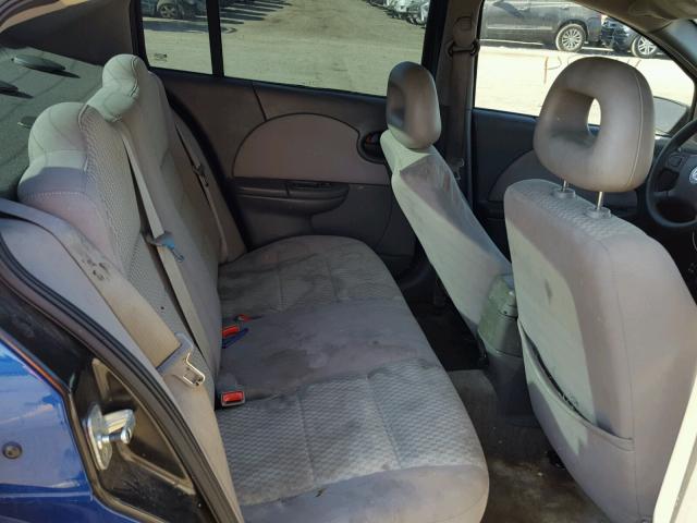1G8AJ55F26Z100417 - 2006 SATURN ION LEVEL ლურჯი ფოტო 6