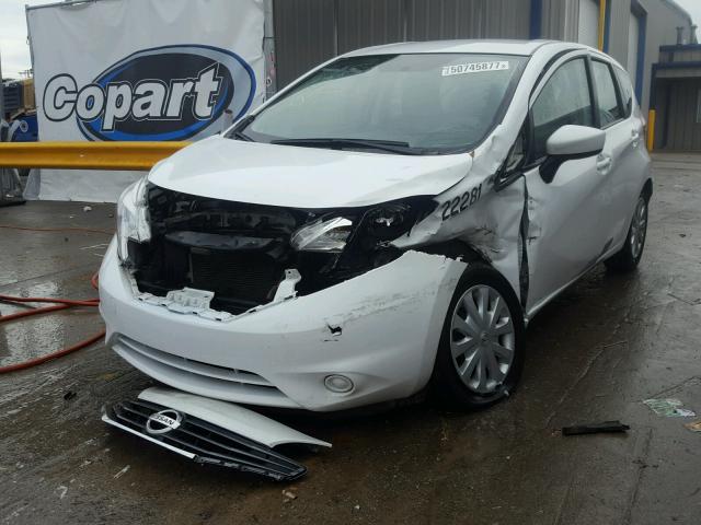 3N1CE2CP5GL352087 - 2016 NISSAN VERSA NOTE WHITE photo 2