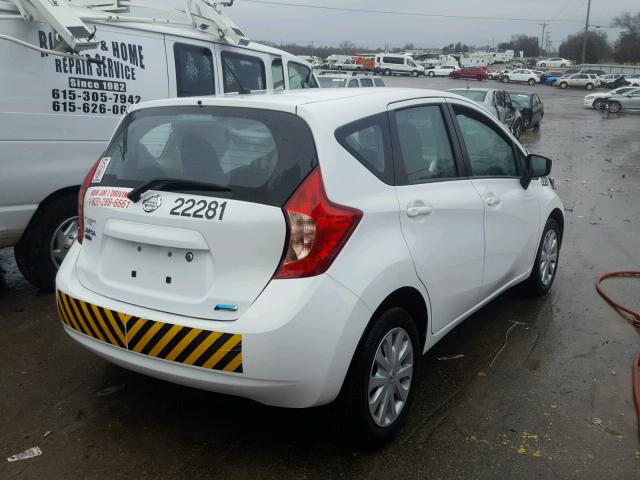 3N1CE2CP5GL352087 - 2016 NISSAN VERSA NOTE WHITE photo 4