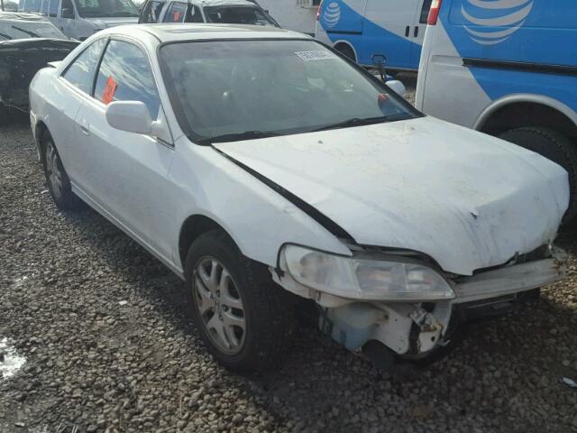 1HGCG22541A012453 - 2001 HONDA ACCORD EX WHITE photo 1