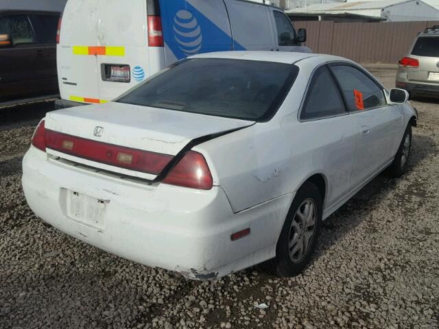 1HGCG22541A012453 - 2001 HONDA ACCORD EX WHITE photo 4