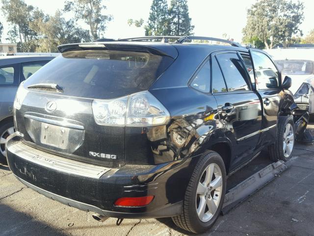 JTJGA31U850051894 - 2005 LEXUS RX 330 BLACK photo 4