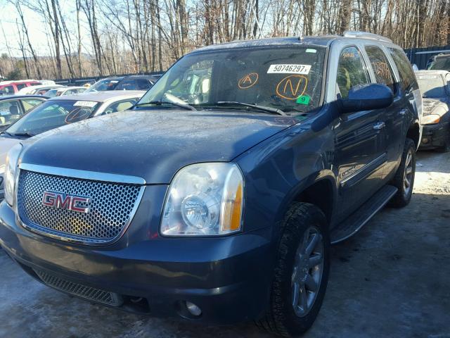 1GKFK63887J161293 - 2007 GMC YUKON DENA TEAL photo 2