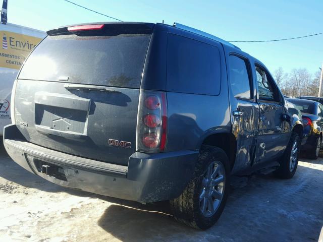 1GKFK63887J161293 - 2007 GMC YUKON DENA TEAL photo 4