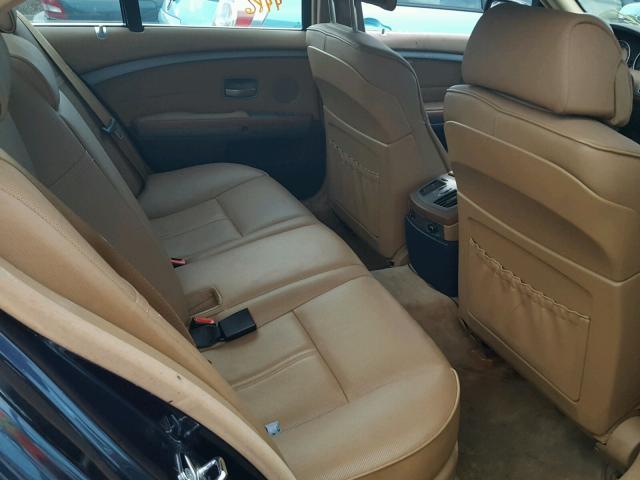 WBAGL63402DP61031 - 2002 BMW 745 I BLUE photo 6