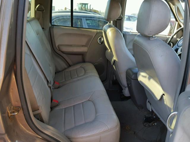 1J4GL58K62W148902 - 2002 JEEP LIBERTY LI TAN photo 6